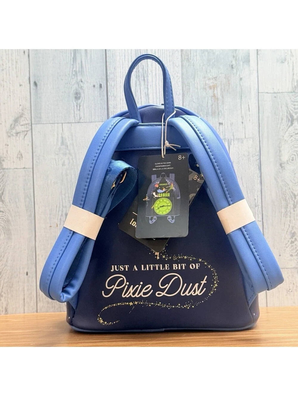 Loungefly Blue Peter Pan Big Ben Clock Mini Backpack